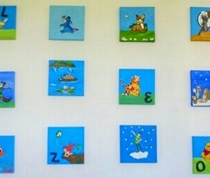Photo de galerie peinture disney