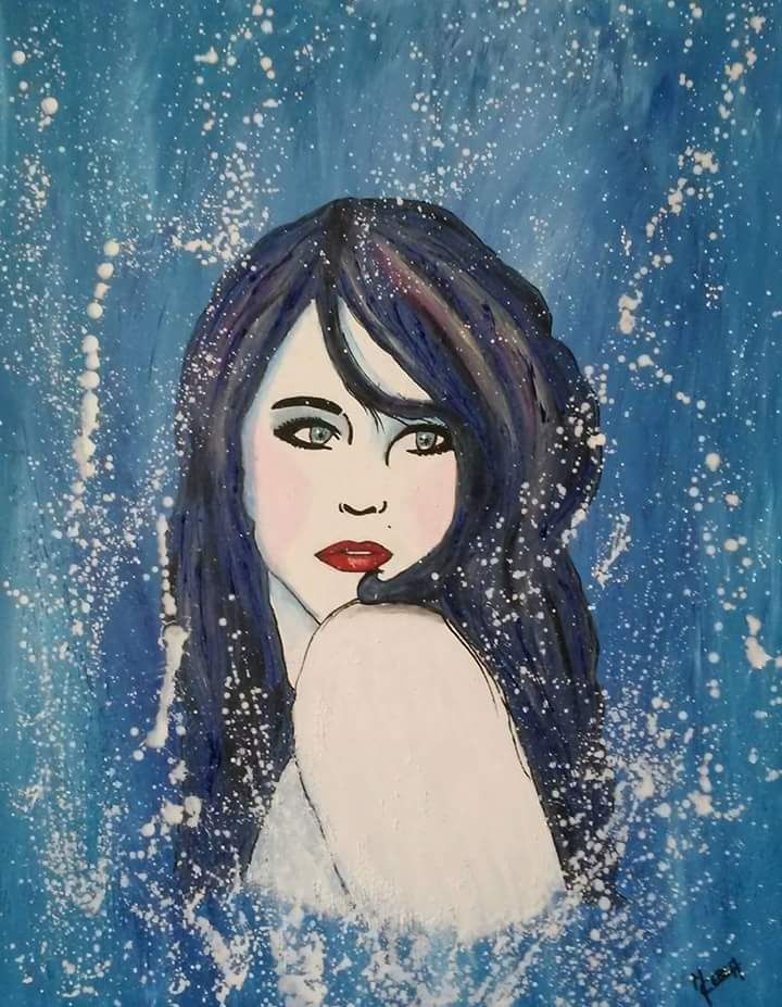 Portrait de femme des mers